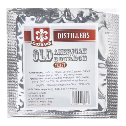 Gozdawa American Bourbon Whiskey Yeast 10g