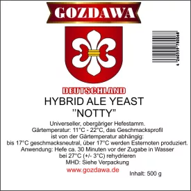 Gozdawa hibridni ale kvasac "Nottingham" 500g