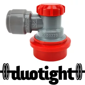   Kegland kuglasti zatvarač + 9,5 mm (3/8") brzi spojnik - plinska strana