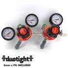 Kegland CO2 Dual reduktor MK4 Tip 30, s brzim spojkama!