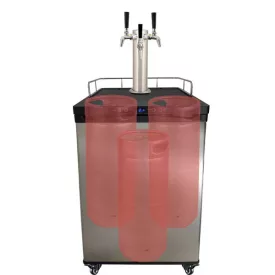 Kegerator 3 slavine