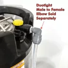 Duotight adapter koljeno 9.5mm (3/8″)/9.5mm (3/8″) MŽ