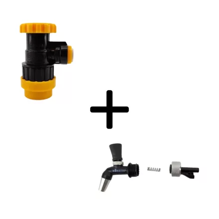 Mini Nukatap slavina za točeno pivo – SET