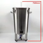 KegLand stožasti fermentor od nehrđajućeg čelika - 32 L