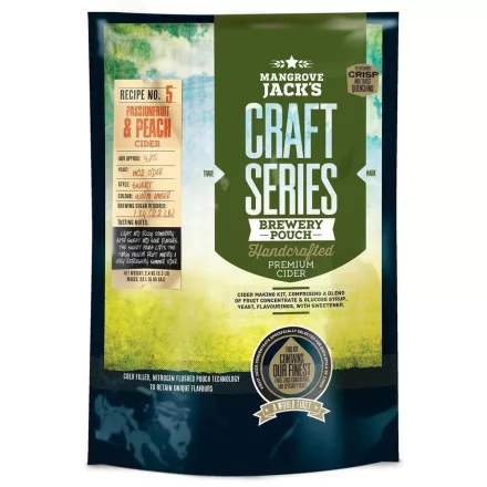 Mangrove Jack's Peach & Passionfruit 21L