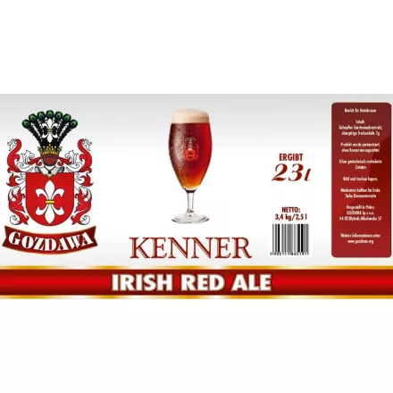 Gozdawa Expert Irish Red Ale Kit 23L